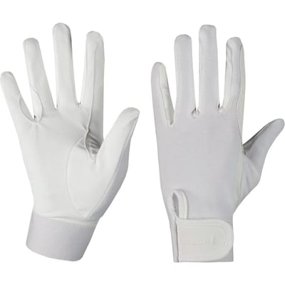 Paardrijhandschoenen Cotton Serino Gloves Wit - maat XS