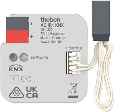 Split Unit Gateway - IR Gateway Klimaat - Klimaatregeling Sturen - Grote Apparaatdatabase - 6.5 x 9.2 x 2.3 cm