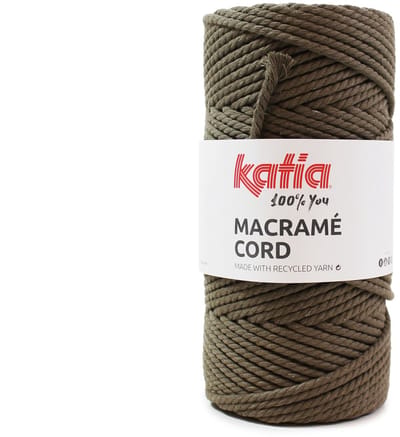 Katia Macramé Cord - 104 reebruin - Katoen Garen