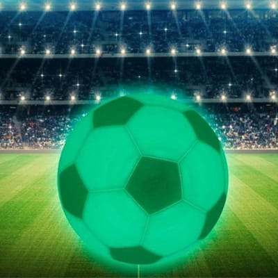 Voetbal Lamp - Decoratieve Lamp - Slaapkamer Decoratie - 3D Geprint Design - 8cm Diameter - Meerdere kleuren