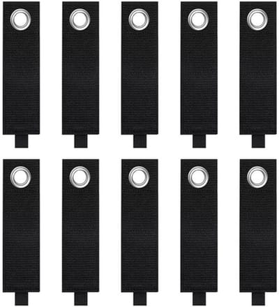 Dailygoods- Kabelriemen 10 Stuks - Herbruikbare Kabelbinders
