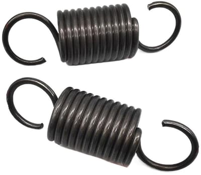 Trekveren met haak - Spiraalspoel terugtrekken - Mechanische toepassingen - Constante prestaties - 240 mm 1 stuk - Roestvrij