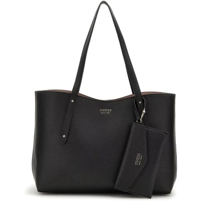 GUESS Shopper Brenton Tote Black Zwart