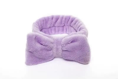 1699 | Lavender Bow Headband 01