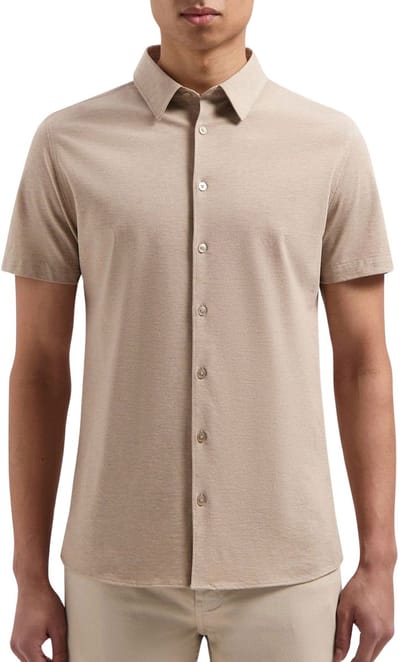 Pure Path Shortsleeve Shirt Sand