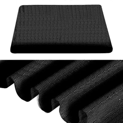 Famanu - Antislipmat 150x200cm, snijbare pvc onderlaag, zwart, geschikt voor tapijt of lades