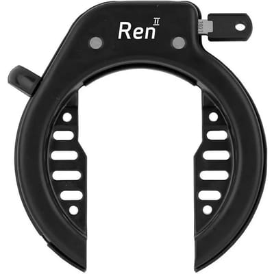 AXA Ren 2 Frameslot � Ringslot voor kinderfietsen � Gehard staal � Multi?bevestiging � Beveiligingsniveau 5 � Inclusief sleutelservice � Zwart