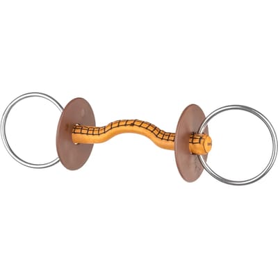 Beris Stangbit Konnex Leren Stang, Dunne Tongboog, Ring 7,5 - Bijna Uitverkocht!