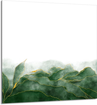 TMK ArtDeko Serie - Snijplank Glas - 60x65 cm - Keukendecoratie - Veiligheidsglas