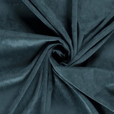 Babyrib Stof Uni per Meter – Petrol – Fijne Rib / Smalle Corduroy – Licht Stretch – Voor Broeken, Jurken & Rokken