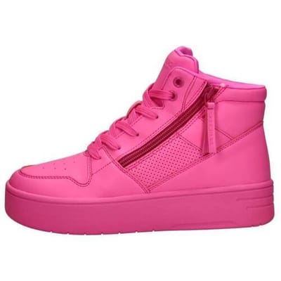 Skechers Court High - Color Voltage Sneakers Hoog - Fuchsia