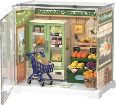 Robotime Nature Energy Fruits - DWS01B - Rolife Mini Super Creator - Bouwpakket - Miniatuur - Modelbouw - Cadeautip