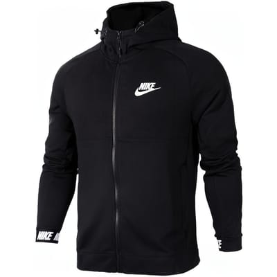 Veste à capuche Nike Sport Casual avec imprimé logo pour homme Noir 861743-010 XXL black