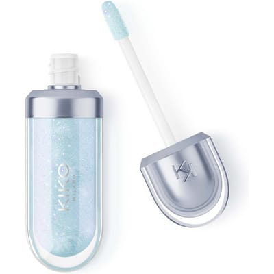 KIKO Milano Limited Edition 3D Hydra Lipgloss 6.5ml (Various Shades) - 51 Frozen Light Blue
