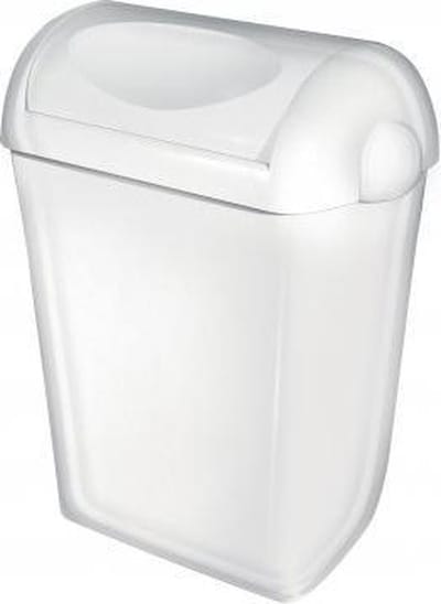 PlastiQline afvalbak kunststof 23 liter swing