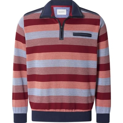 Babista herren Sweatshirt - 48/50 - rood - Plus Size