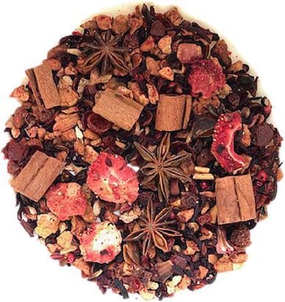 Madame Chai - Madame Holy Fruity - vruchten thee - kerstbes aardbeiensmaak - fruit thee