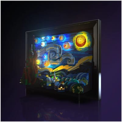 LMB 2.0 - Verlichtingsset geschikt voor LEGO® Vincent Van Gogh - De Sterrennacht 21333