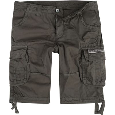 Alpha Industries Shorts - Jet Shorts - 30 tot 31 - voor Mannen - grijs