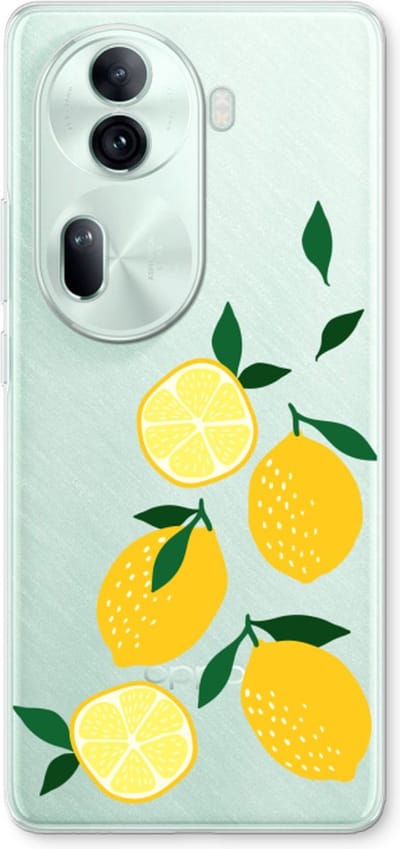 Case Company® - Hoesje geschikt voor Oppo Reno 11 Pro hoesje - You're my lemon - Soft Cover Telefoonhoesje - Bescherming aan alle Kanten en Schermrand