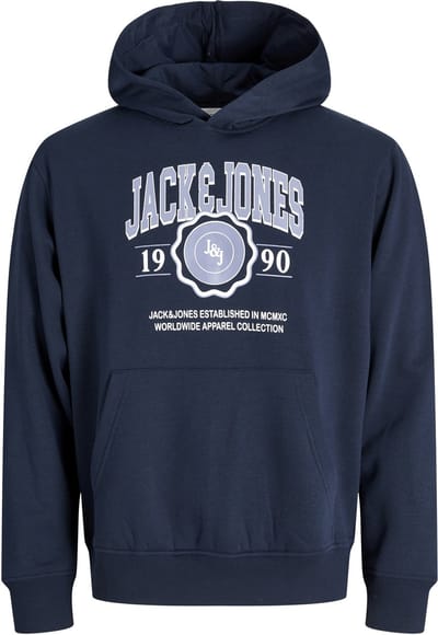 JACK&JONES - JJMAKO SWEAT HOOD PLS - Heren - Sweaters