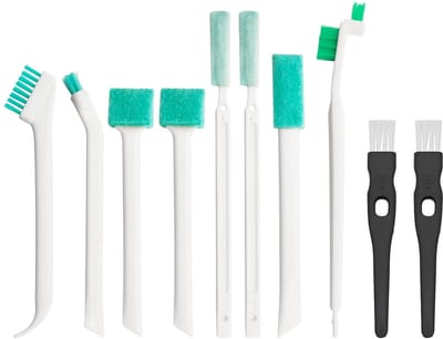 Dailygoods- Reinigingsborstels Effectieve Borstelverzorging - Reinigingsborstel Koffiemachine - Schoonmaakaccessoires Thuis - Duurzaam - Lichtgewicht - Gebruiksvriendelijk - Borstelreiniger