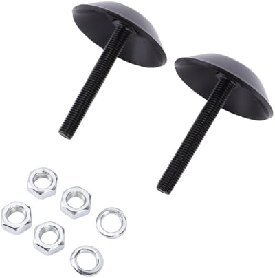 Dailygoods- Sneeuwploeg-skidschoenen Roestvrij Staal - Antislipbasis - Vervangend Onderdeel 2208864 - Geschikt voor ATV/UTV - Slijtvast - Set van Twee - Glijschoenen