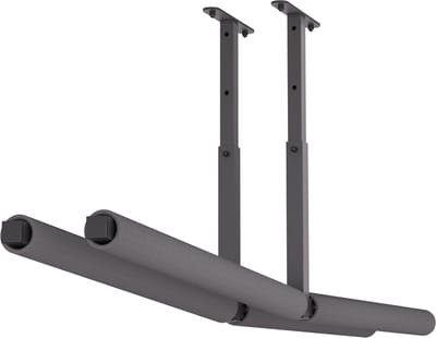 QLS WSU2 ZWART 1 Paar Wandhaak Ophangsysteem Wandmontage Garage Opslag Van Gereedschap Fietsen Ladder Kajak 10316