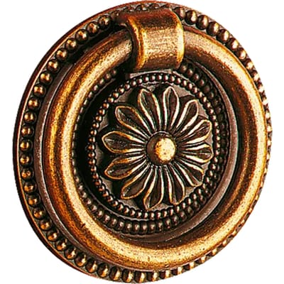 Bertomani Meubelknop - Zamak Verbronsd - Diam. 40mm - 2 Stuks