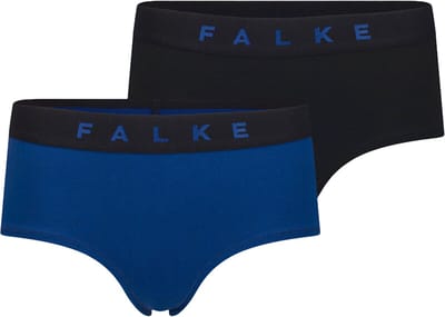 FALKE Daily Comfort Multipack ademend katoen broek van onderlaag dames blauw - maat XS