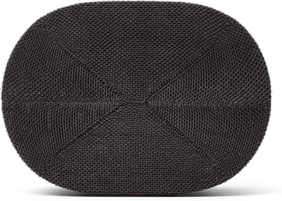 Luidsprekerhoes - Speaker Cover - Interieur Styling - Akoestisch Transparant - 26x16x18.5cm - Houtskool