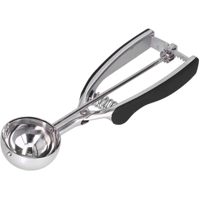 Cookie Schep Roestvrij Staal Multifunctioneel Handmatig Draagbaar IJsschep voor Thuis 39mm gray