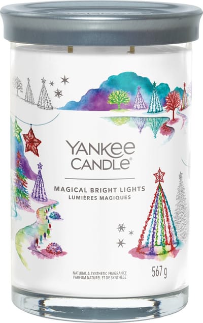 Yankee Candle - Magical Bright Lights Large Tumbler Geurkaars - 100 branduren - twee lonten