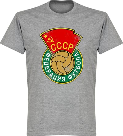 CCCP Logo T-Shirt - Grijs - L