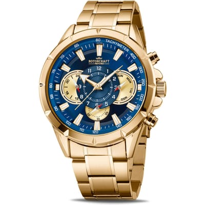 Rotorcraft - Heren Horloge Savage - Goud