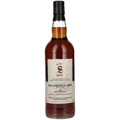 Ondertekenaar Vintage Signatory Vintage 100 Proof Edition BALMENACH 9 Years Old Single Malt #57 2016 57,1% Vol. 0,7l
