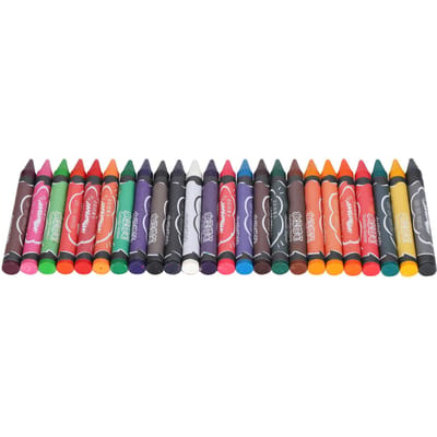 Wasbare Kleurpotloden Kleurrijk Wateroplosbaar Kinderen Schilderen Tekenen Gereedschap Kunstbenodigdheden 24 colors