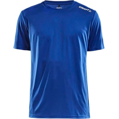 Craft Rush Running T-Shirt Heren - Royal | Maat: L