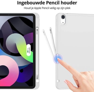 Flexibele Trifold Hoes geschikt voor iPad Pro 11 inch M5 (2025) - grijs