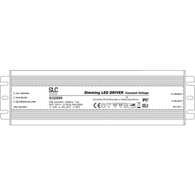 The Light Group SLC driver CV 24W 200W PWM IP67