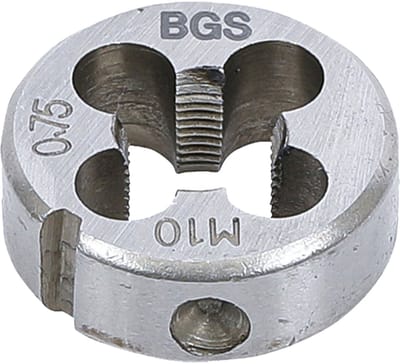 BGS Draadsnijplaat - M10 x 0,75 x 25 mm
