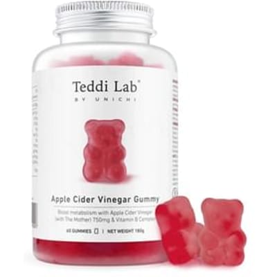 Teddi Lab Apple Cider Vinegar Gummy 60 gummies