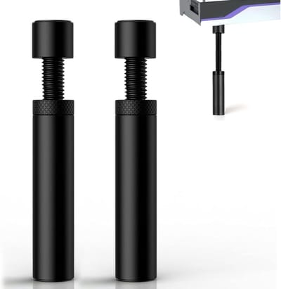 2 Stuks GPU Ondersteuningsbeugel, Aluminium GPU Sag Steun voor Grafische Kaarten, Verstelbaar 70-120mm, Stabiele Bevestiging en Verbeterde Koeling