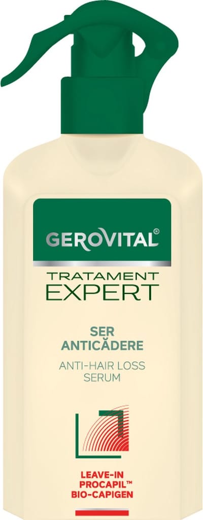 Gerovital Anti-Haaruitval Serum met Redensyl® & Procapil® – Leave-in Haargroei Serum voor Mannen & Vrouwen – voor Sterker en Voller Uitziend Haar - 150 ml