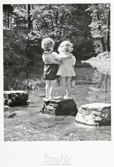 Poster - Rocky Love - H. Armstrong Roberts - Zwart/Wit - Fotografie - Jaren 80