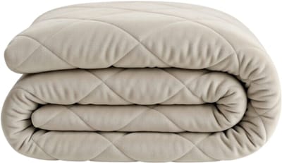 Y-NOT - Velvet Dekbed Zonder Overtrek 140x200 - Zomerdekbed - Zacht & Wasbaar - Pearl White