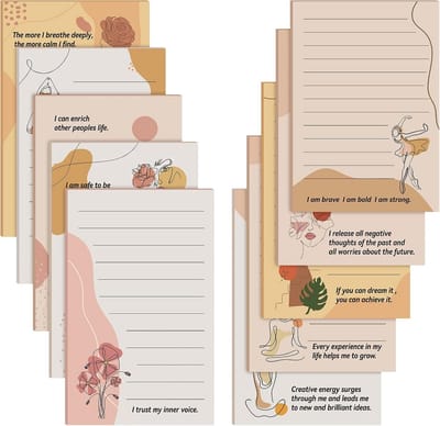 10 Pack Grappige Notitieblokken voor Kantoor & Werk - Memo Notepads Zonder Plakstrip