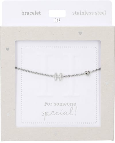Depesche - Armband "Heart of Gold" - mot. 012 - H - silver