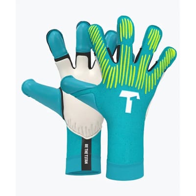 T1TAN Rebel 2.0 Sky Blue Keepershandschoenen volwassenen & jongeren - Maat 8