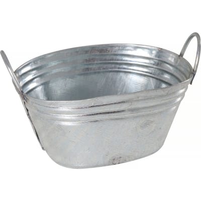 Miniatuur metalen bakje